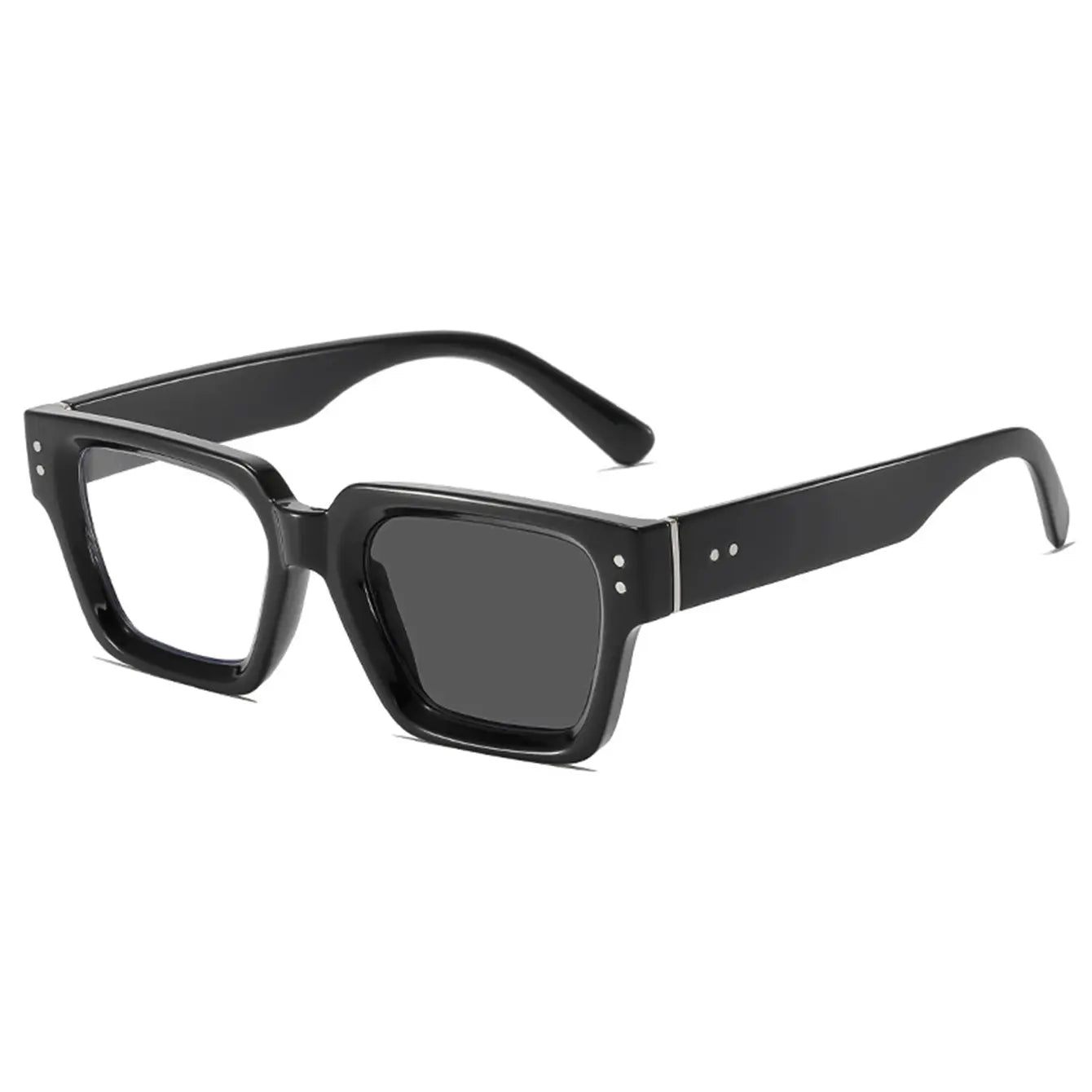 Original Design, Anti-Blue Light, Tinted Sunglasses with a Small Frame, Stylish and Trendy High-Quality Sunglasses Suitable for Both Men and Women, UV Protection and Sun Protection.