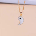 Fashion Yin Yang Tai Chi Necklace for Women Men Birthday Gift Best Friends Party Holiday Jewelry Gifts